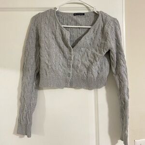 BRANDY MELVILLE CROPPED CARDIGAN